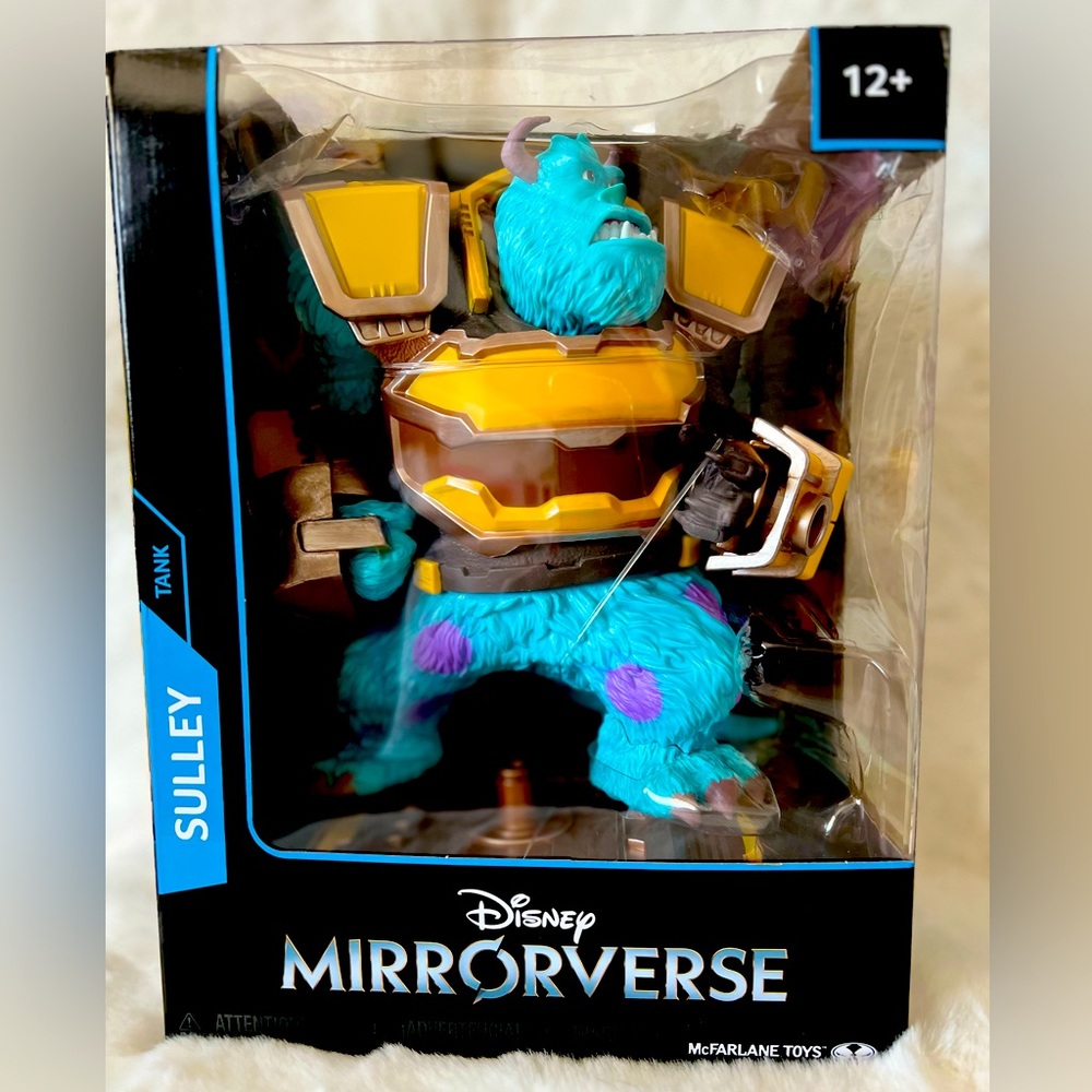 Mcfarlane toy Disney Mirrorverse Sully Tank NIB
